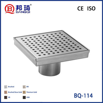 ราคาดี BQ-114 อเมริกันสแตนเลสสแตนเลส ดานระบายน้ํา ออนไลน์