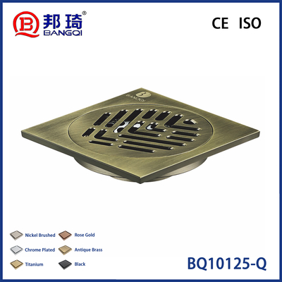 ราคาดี ท่อระบายน้ำทิ้งพื้นทองเหลือง BQ10125-Q ออนไลน์